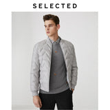 SELECTED Men's Winter Baseball Collar Coat Pleated Duck Down Jacket Outwear S | 419412590