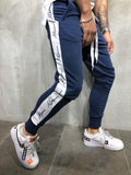 New Mens Pants Autumn Winter Joggers Patchwork Casual Drawstring Sweatpants Trouser Pants Comfortable Fashion Men Trousers Pants